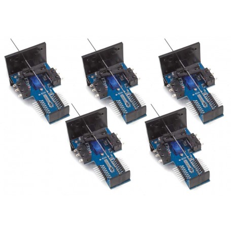 Walthers Layout Control System 501 (A) Vertical-Mount Switch Machine - 5 pack