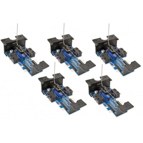 Walthers Layout Control System 502 (A) Horizontal-Mount Switch Machine - 5 pack