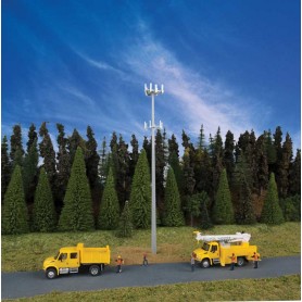 Walthers Cornerstone 3345 (HO) Modern Communication Tower -- Kit