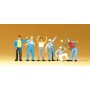 PREISER 10036 (HO) Working People - Truck Drivers