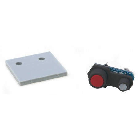 Walthers Layout Control System 123 (A) Dual Color LED Accessory Fascia Controller (yellow-green)