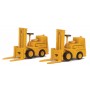 Walthers SceneMaster 4164 (HO) Forklift 2-Pack - Yellow