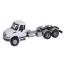 Walthers SceneMaster 11530 (HO) International® 4300 Dual-Axle Semi Tractor Only - White Cab, Black Chassis