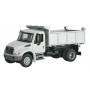 Walthers SceneMaster 11637 (HO) International® 4300 Single-Axel Dump Truck - White - Utility Company Decals included
