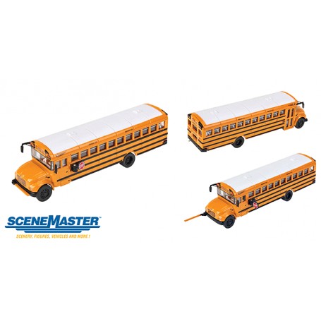 Walthers SceneMaster 11701 (HO) International® CE School Bus - Yellow, White