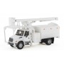 Walthers SceneMaster 11745 (HO) International® 4300 2-Axle Truck with Tree Trimmer Body - White Cab, Body and Boom