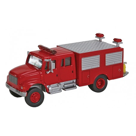 Walthers SceneMaster 11893 (HO) International® 4900 First Response Fire Truck - Red