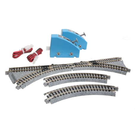KATO 20-891 (N) CV-2 Unitrack Compact Multi-purpose Turnout Set