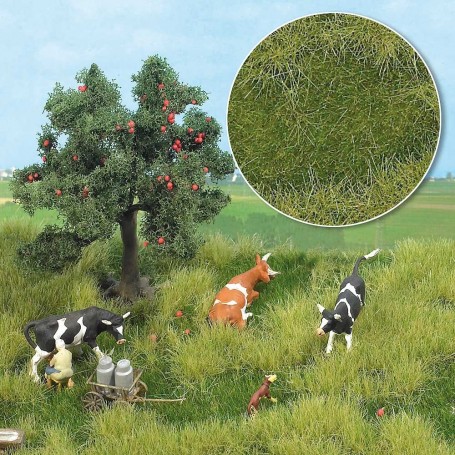 Busch 1306 (A) Ground Cover Pad: Early Summer Grass (2-color)