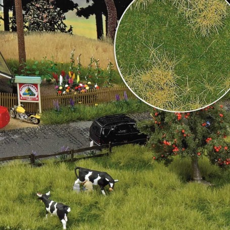 Busch 1307 (A) Ground Cover Pad: Spring Meadow (2-color)