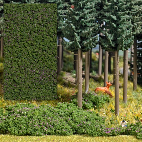 BUSCH 7348 (HO) Foliage Pad - Forest blueberries