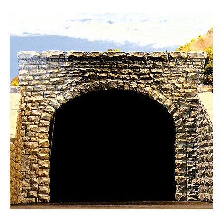Chooch Enterprise 9770 (N) Double Track Random Stone Tunnel Portal - 2PK