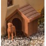 Walthers SceneMaster 4147 (HO) Dog & Kennel (Doghouse) -- Kit