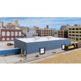 Walthers Cornerstone 3855 (HO) Modern Steel Warehouse -- Kit