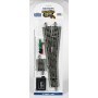 Bachmann Industries 44566 (HO) Right Hand No.5 Remote-Control Turnout - E-Z Track -