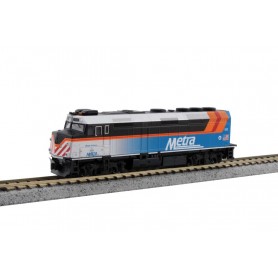 KATO 176-9108 (N) EMD F40PH Commuter Version -Standard DC