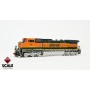 ScaleTrains Rivet Counter (N) GE DASH 9, BNSF 1000  /Heritage I/Orange Walkway - DCC/sound