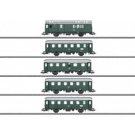 Märklin 43353 (HO) Branch Line Passenger Car Set (DB) Era III