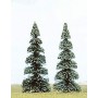 BUSCH 6105 (HO) Pine Trees 4-5/16" 11cm pkg(2)