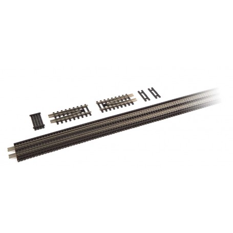 WalthersTrack 10004 (HO) Code 100 Nickel Silver Bridge Track Set