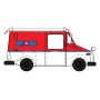 Walthers SceneMaster 12255 (HO) Long Life Vehicle (LLV) Mail Truck