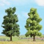 BUSCH 6740 (N) Deciduous Trees - Pkg (2)