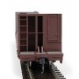 Walthers Mainline (HO) 60' Pullman-Standard Bulkhead Flatcar (48' IL), Trailer Train (Brown)