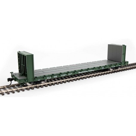 Walthers Mainline (HO) 60' Pullman-Standard Bulkhead Flatcar (48' IL), Weyerhaeuser