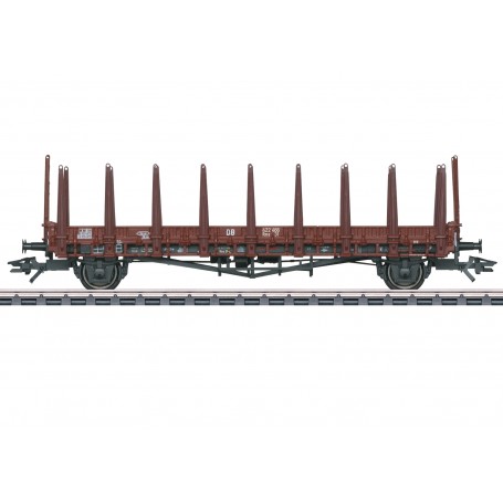 Märklin 46660 (HO) type Rms 31 (DB) low side stake car, Era III