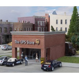 Walthers Cornerstone 4112 (HO) The UPS Store(R) -- Kit