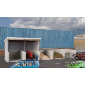 Walthers Cornerstone 4139 (HO) Bulk Material Storage -- Kit
