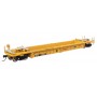 Walthers MainLine (HO) Thrall Rebuilt 40' Well Car - TTX DTTX - red TTX & Next Load Any Road logos, yellow conspicuity stripe