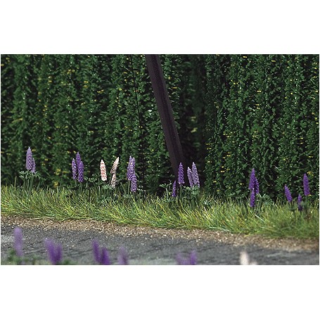 BUSCH 1217 (HO) Wild Lupines pkg(16)