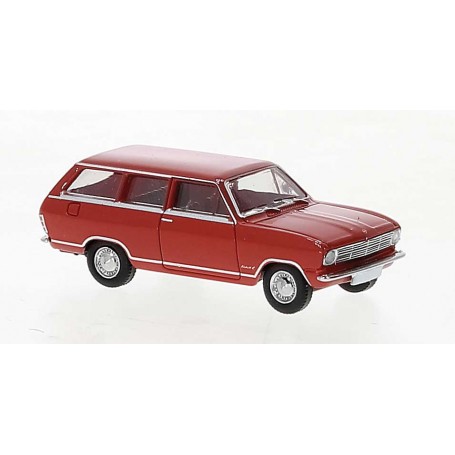 Brekina 20432 (HO) Opel Kadett B Caravan Station Wagon - Red