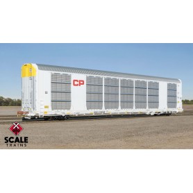 ScaleTrains Rivet Counter (HO) Gunderson Multi-Max Autorack, SOO, Canadian Pacific/Red CP/SOO