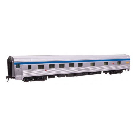 Walthers MainLine 30118 (HO) 85' Budd 10-6 Sleeper - Via Rail Canada