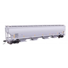 Walthers PROTO (HO) 67' Trinity 6351 4-Bay Covered Hopper - Chicago Freight Car Leasing Co