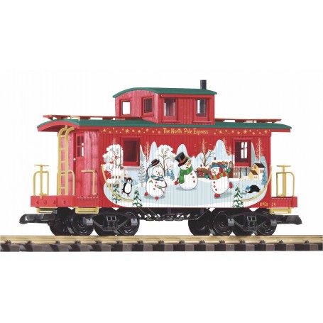 Piko 38967 (G) Christmas Wood Caboose