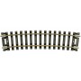 ATLAS 834 (HO) CODE 100 SNAP TRACK® - 1/2 Section, 18" Radius (Black Ties) pkg(4)