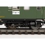 TRIX 23150 (HO) type Post mr-a railroad postal car (DBP, DB) Era IV