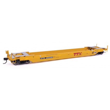 Walthers PROTO (HO) Gunderson Rebuilt All-Purpose 40' Well Car - TTX - DTTX