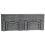 NOCH 34858 (N) Arcade Wall - Gray Brick