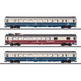 Märklin 43767+43768+43769 (HO) FD Königssee Passenger Car Set (6) Era IV - LED