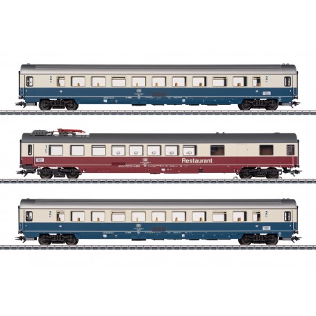 Märklin 43767+43768+43769 (HO) FD Königssee Passenger Car Set (6) Era IV - LED