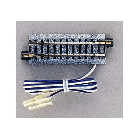 KATO 20-041 (N) Straight Roadbed Power Feeder (Terminal) Track Section - 2-7/16" 62mm (Consignment)