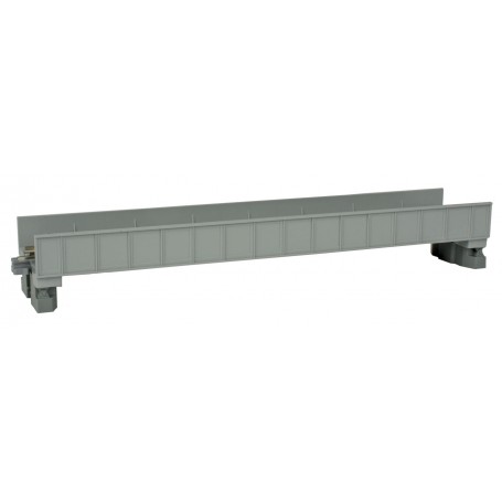 KATO 20-452 (N) Single-Plate Girder Bridge - 7-5/16" 186mm - Gray (Consignment)