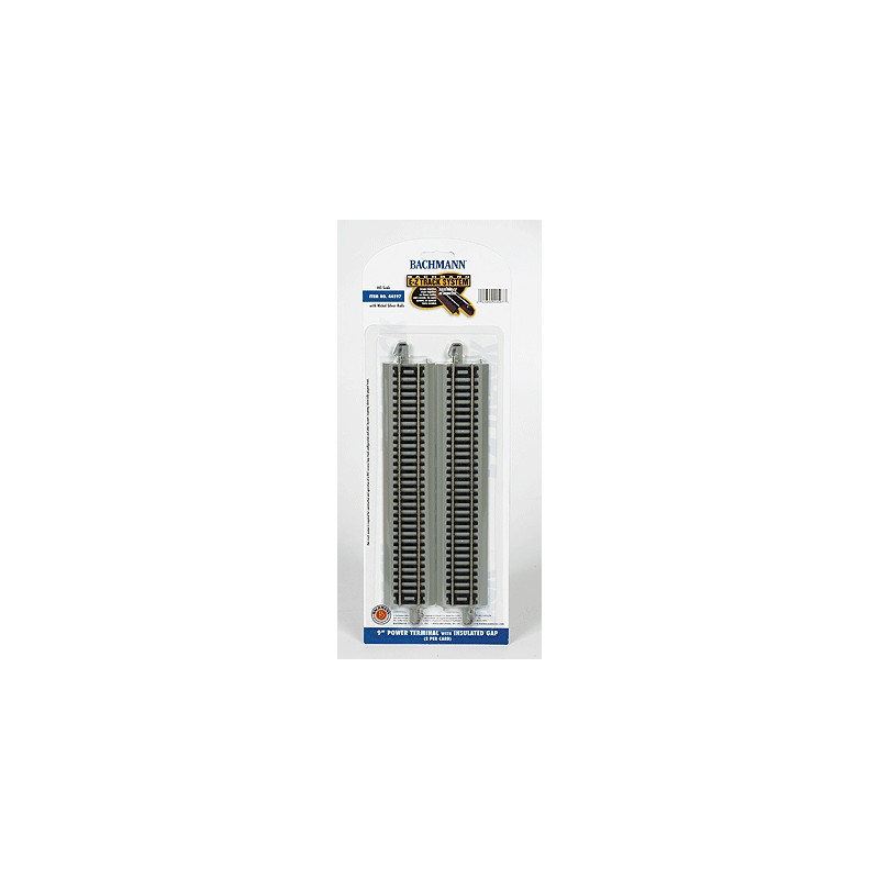 Silver Rails Bachmann Industries 44597 (HO) Straight Track w/Nickel Silver Rail ...