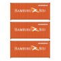 Walthers Scenemaster 18052 (HO) 20' Fully Corrugated Container - 3-Pack -- Hamburg Süd