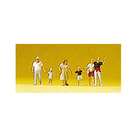 PREISER 79094 (N) Pedestrians - Passers-By Hurrying