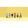 PREISER 79213 (N) Passengers - Seated Passengers pkg(6)